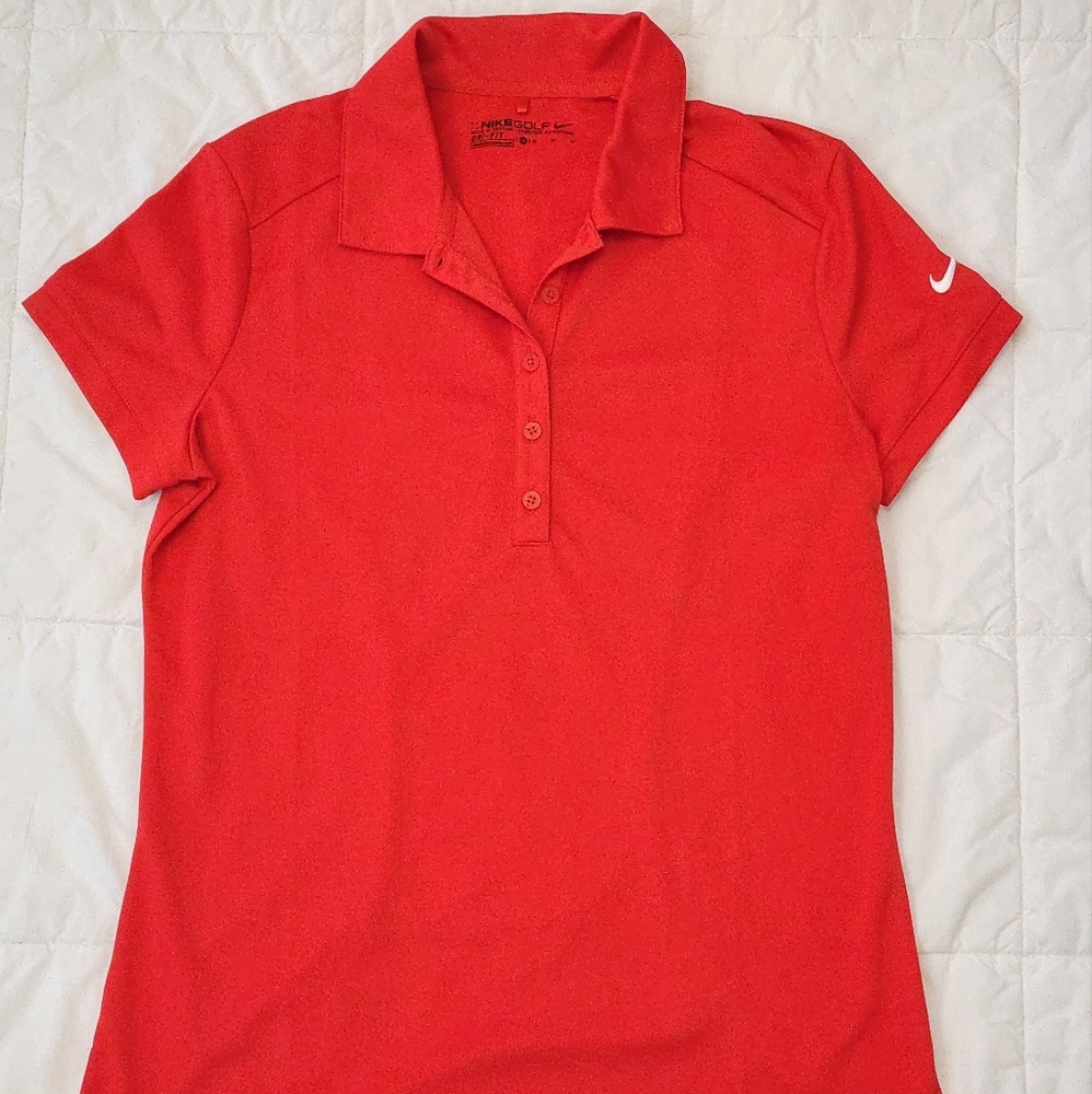 Nike Golf polo T-shirt, Red